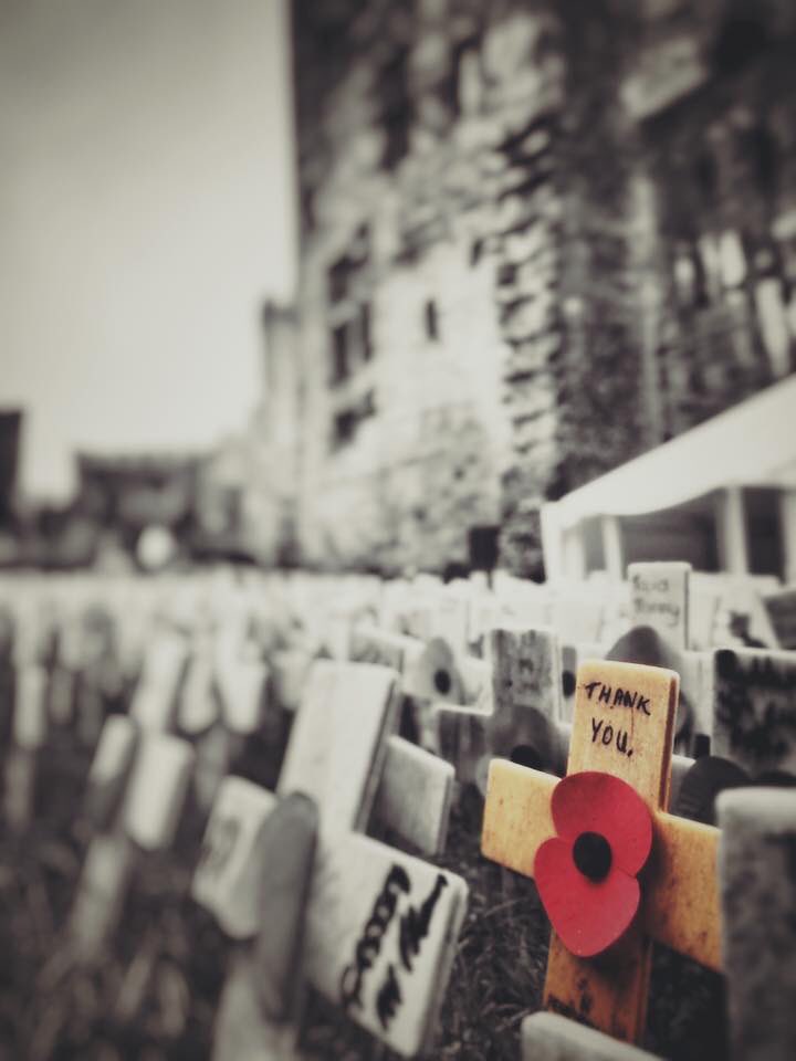Remember #RemembranceSunday .
#wales #caernarfon #caernarfoncastle @PoppyLegion #leastweforget
