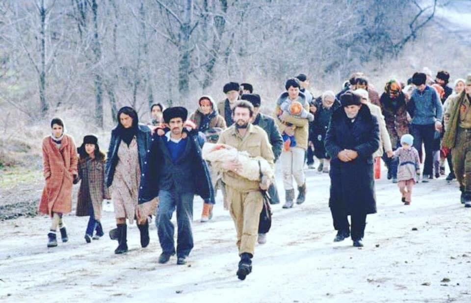 fairytalemon's tweet photo. These people. They went through a lot. But now they have home. Now they have #Shusha. Now, their broken hearts can finally feel real happiness. 
#KarabakhisAzebaijan https://t.co/wmzoVLlnNN