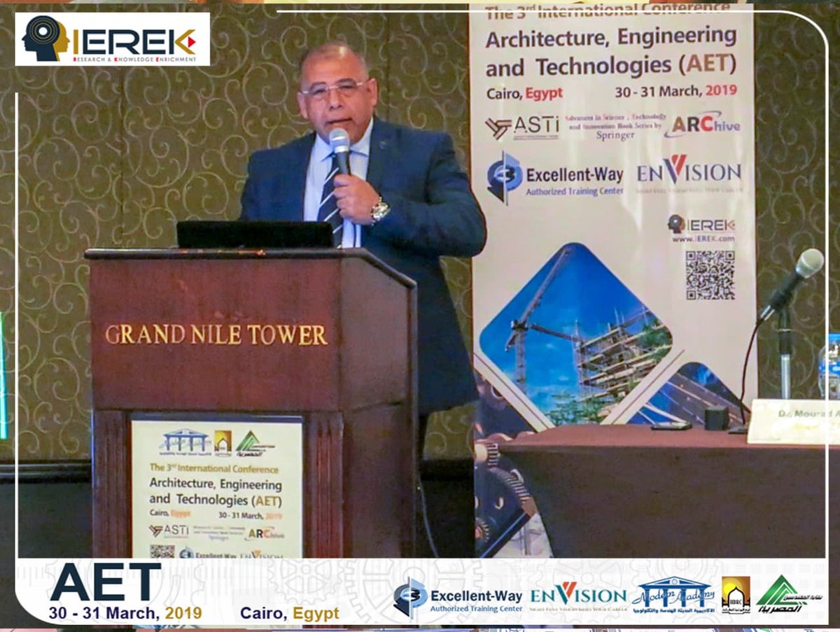 ArchitectureE13's tweet image. A glimpse into the resounding success of previous editions of the International Conference on #Aet.
We are back in 2021, with a fourth issue.
Send your abstract before the deadline of November 15, 2020. bit.ly/AET2021
#IEREK #AET  #onlinConferences #Engineering #Springer