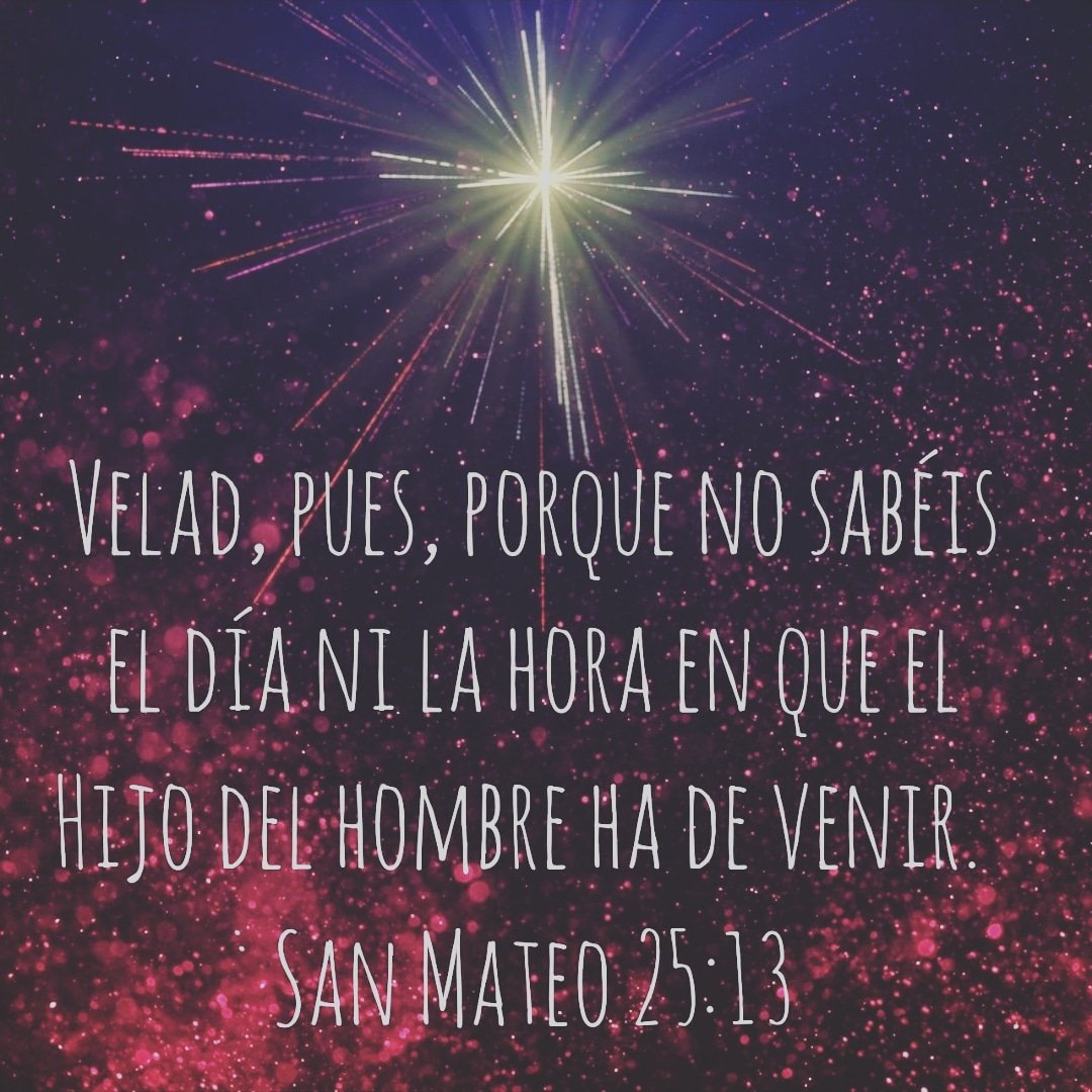 tagastitos's tweet photo. Del Evangelio según San Mateo

"Velad, porque no sabéis el día ni la hora en que el Hijo del Hombre ha de venir"

✝️❤️🙏🏼 #FelizDomingo #Acompañados #UnLatidoDeEsperanza #AgustinoSoy https://t.co/1VQzgHeDP7