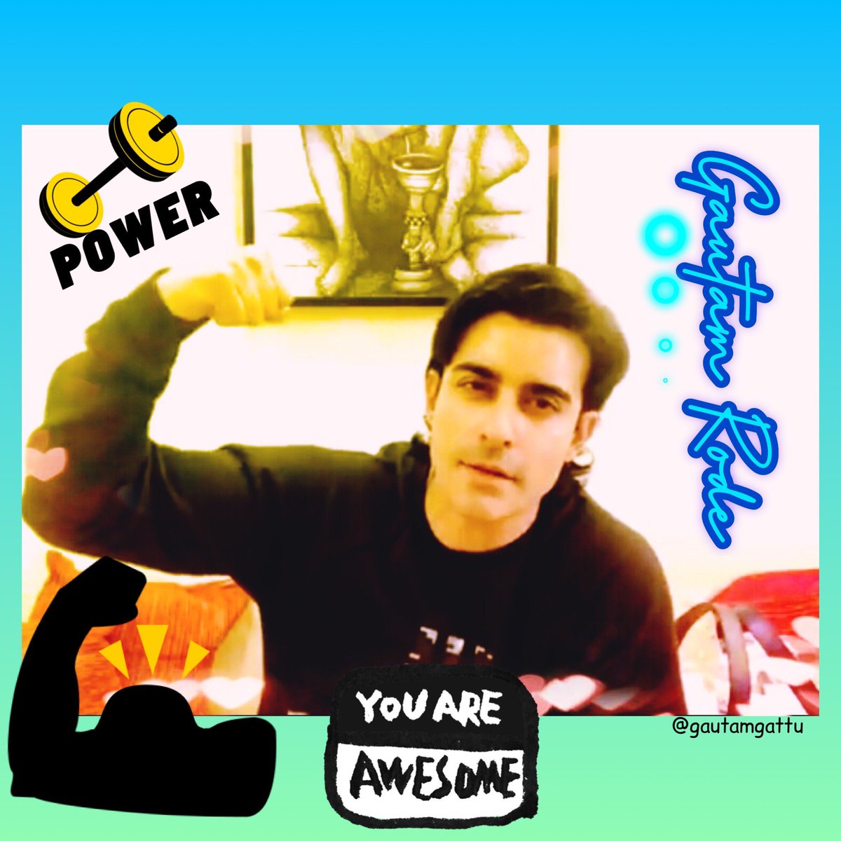 gautam_gattu's tweet photo. A great Sunday afternoon, with energy and all the power of the heart ... 😇many blessings from Chile😘
😇 @gautam_rode
#GautamRode #perfect
#rodelife
#rodegautam
#editionluisachile #bestactorever
#rodegautam #WeLoveYouGautamRode
#indiaactor
#style https://t.co/St0P7vbtsv