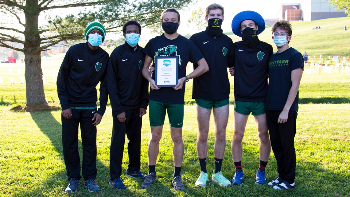 PointParkSports's tweet photo. RECAP: #PPUXC men's cross country qualifies for #NAIA national meet with runner-up at #RSC Championship https://t.co/2zimidcW11 #1BigTeam #DowntownU #GoPioneers @pointparkxctf #RSCXC #NAIAXC https://t.co/lpxFbuiXhN