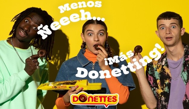 WenetSas's tweet photo. «Menos ñeh, más donetting», la nueva campaña de Donettes® https://t.co/O2lxmlWktw https://t.co/x6HobhhZCV