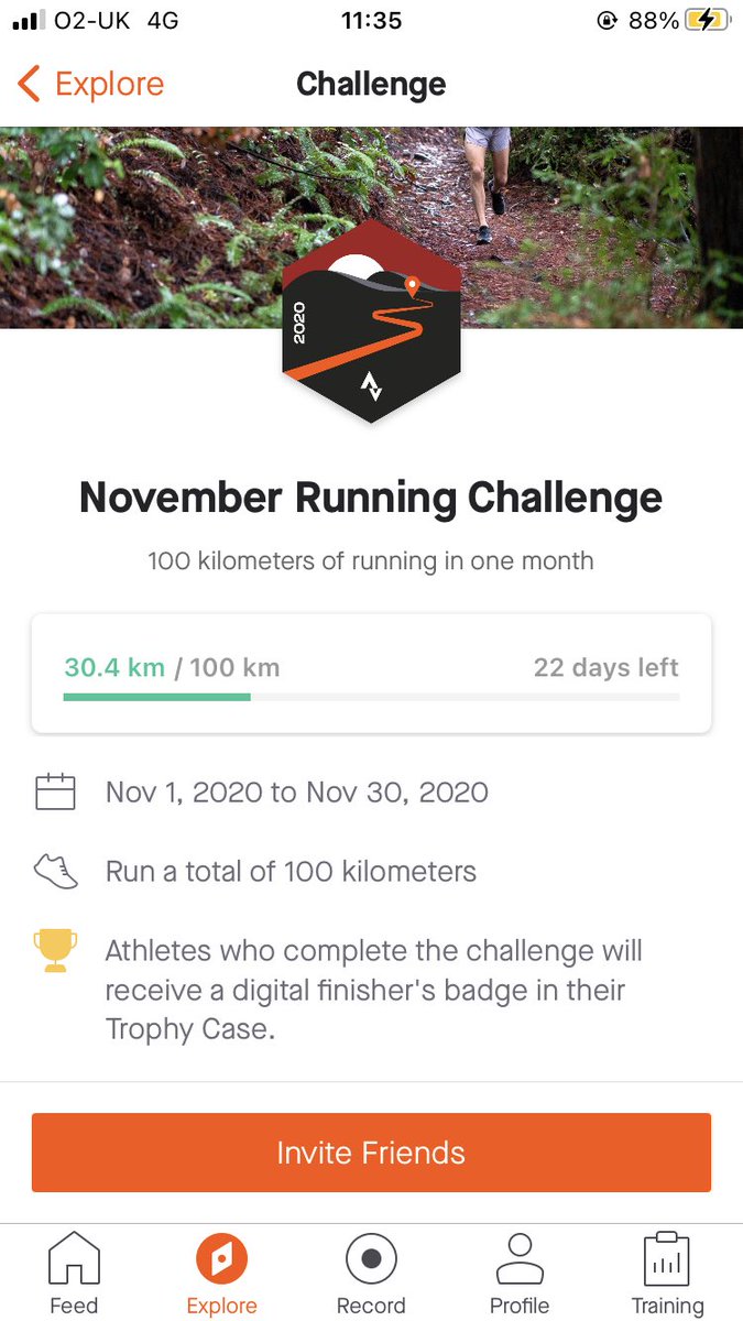 MissWilliamsAHS's tweet photo. 1 week in, 30.4km down. Please share and donate! https://t.co/hFz7CFTfRY https://t.co/1pqlz8bsFL