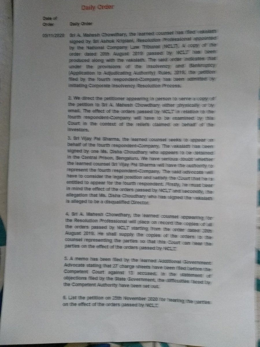 JSingh93203307's tweet photo. @DreamzgkA @Lolita_TNIE @thejaram92 Assets not sufficient for refund. So if #Dreamzgkfraud case goes to NCLT, it will affect the interest of investors badly. https://t.co/sr9kthVewm