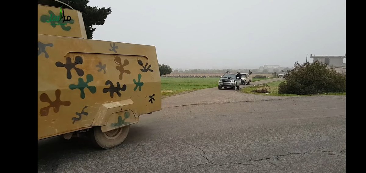 As may notice, second similar looking vehicle can be seen on the rightThis is likey due the existence of at least two of these DIY APCIt is known that a 2nd was in service with Ahrar alSham before also being captured by the SAA in a seperate incident and this may be this one.