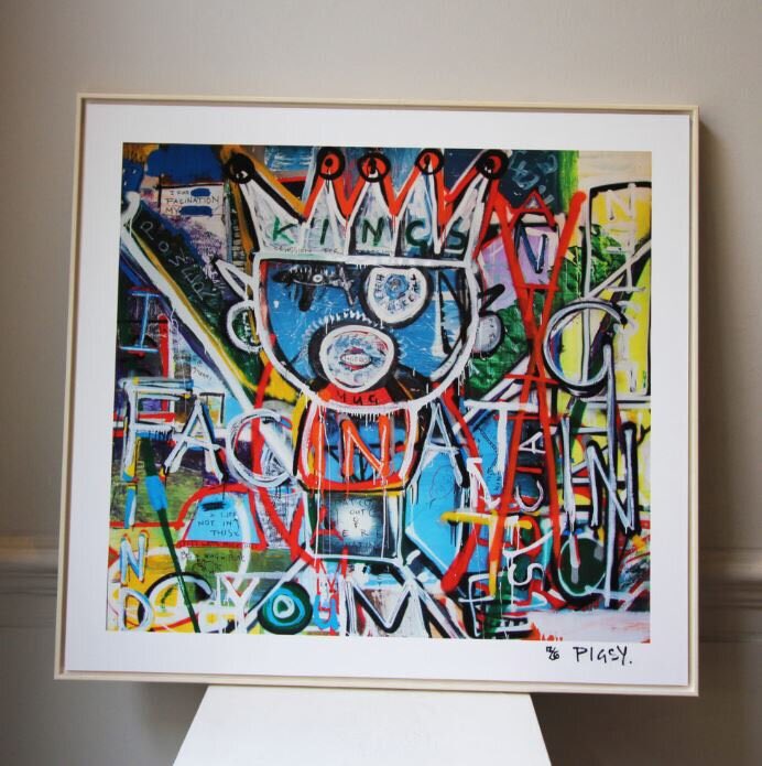 Ciaran McCoy, known to the art world as Pigsy, has some great branded items in his online store. Visit  https://ciaranmccoy.com/pigsy-mer... Pigsy’s work has an intense charisma & he’s a great guy!