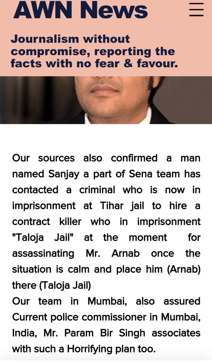 SelfmusingSsr's tweet photo. Oh my God,SEE they’re officially planning to murder Arnab,please pls do something ASAP urgently get him out of there anyhow,ArNab in DANGER every second! Please!

@republic @Nidhi_Republic @Republic_Bharat @pradip103 @ashutoshjourno @SyyedSuhail @sucherita_k #NationStands4Arnab https://t.co/NaQR0v0SVi