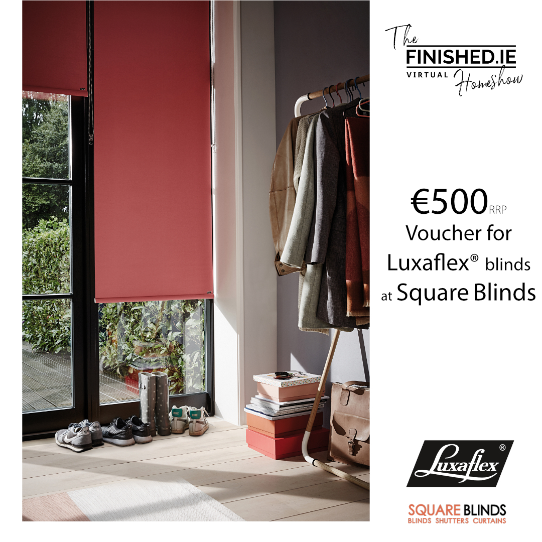 finished_ie's tweet photo. COMPETITION
Luxaflex at Square Blinds to give 1 lucky follower €500 voucher
 To be in with a chance to win simply 
🌟follow @finished_ie @Luxaflex_Ire  @squareblinds 
🌟Tag 3 friends
🌟Register to attend Virtual HomeShow @ https://t.co/0FPjbQeJyY
Winner announcement Mon 9th Nov https://t.co/QetzDmXoVp