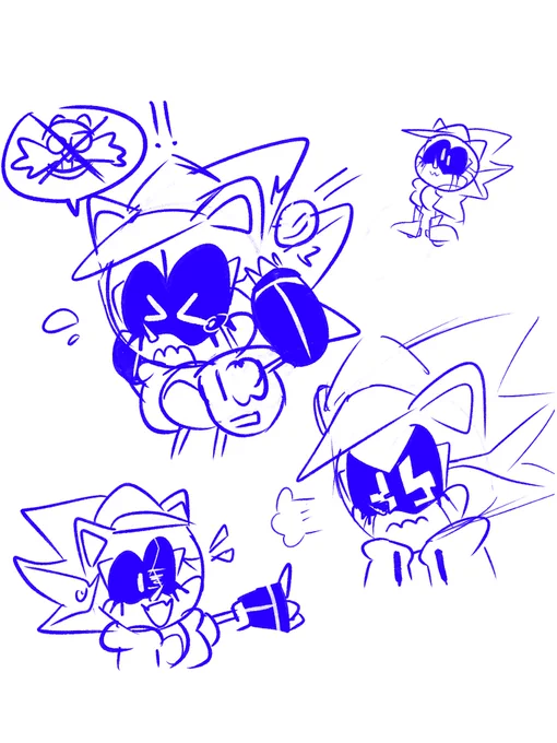 doodles of b00st boy 