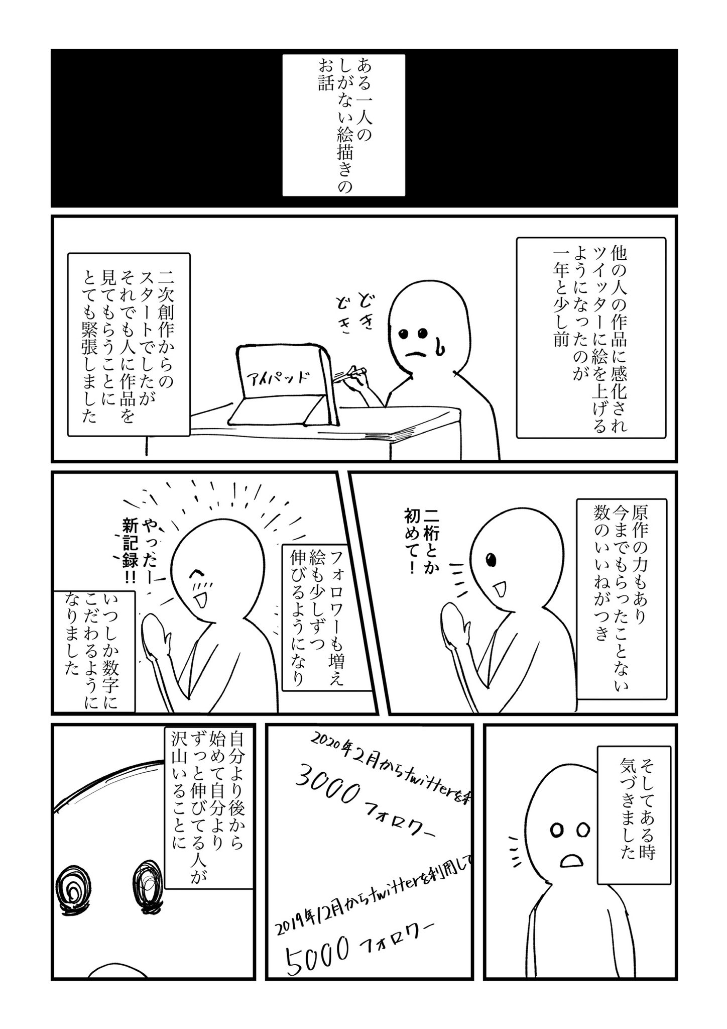 れもん茶 Twitterに絵を上げても全然伸びなくて辛いという漫画です T Co 63uf58kcle Twitter