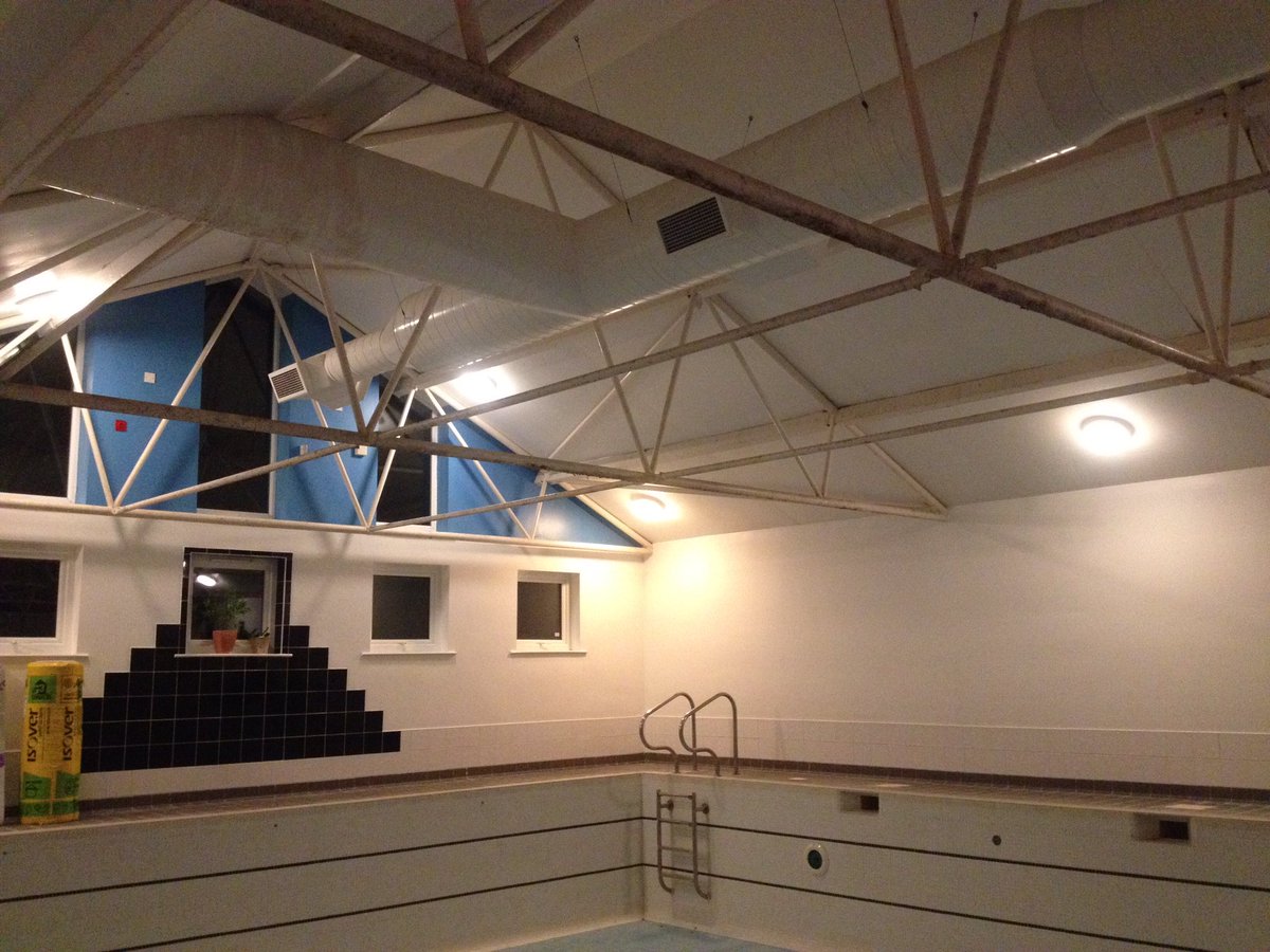 CorrallsCoal's tweet photo. A bit of a different installation this one, a @CharnwoodStoves island 3 with log store stand and @Metaloterm chimney system at this swimming pool which is being converted into a living area #stove #IsleofWight #IOW #woodburner https://t.co/q4ny7mmiPF
