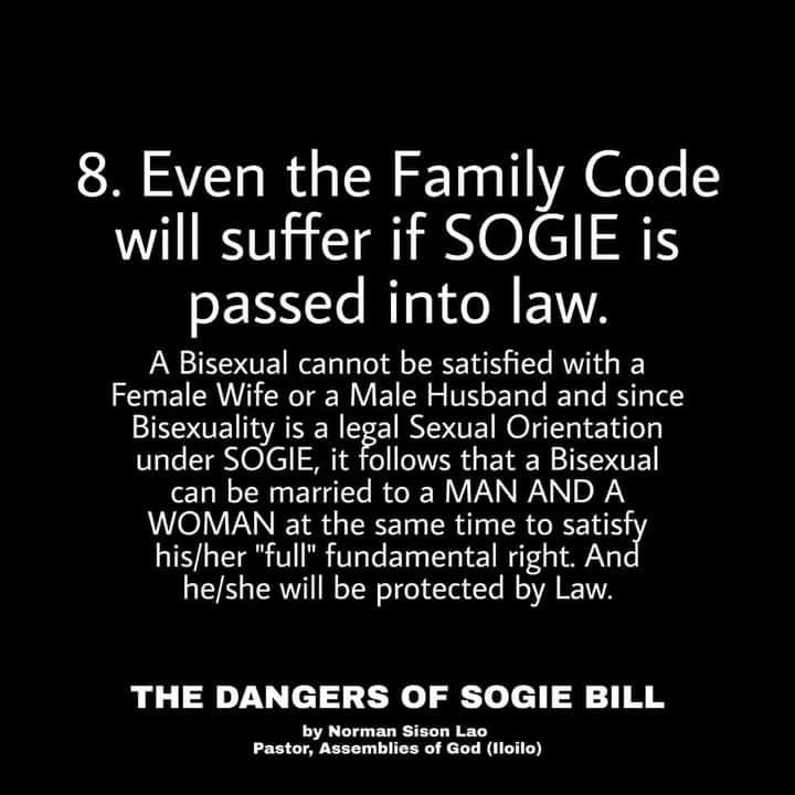 The DANGERS OF SOGIE BILL 3/3  #NoToSogieBill