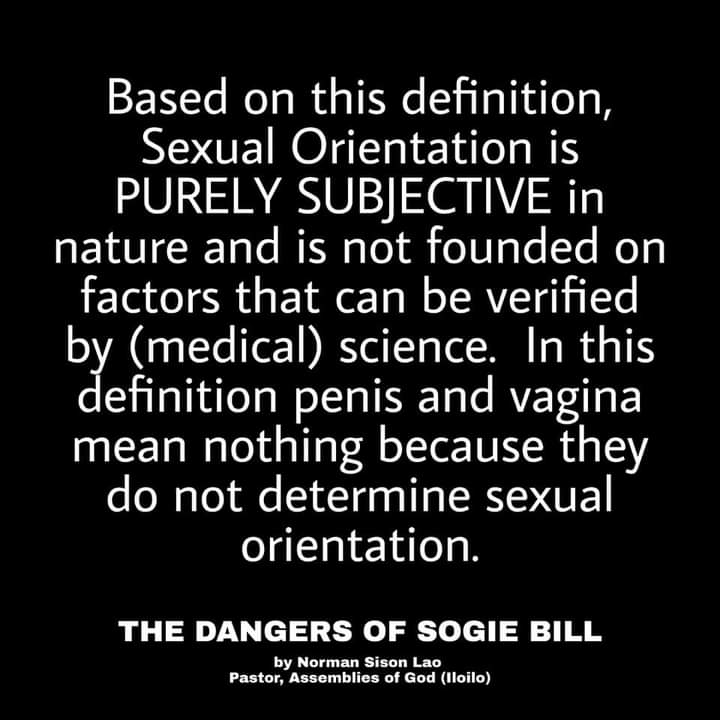 The DANGERS OF SOGIE BILL 3/3  #NoToSogieBill