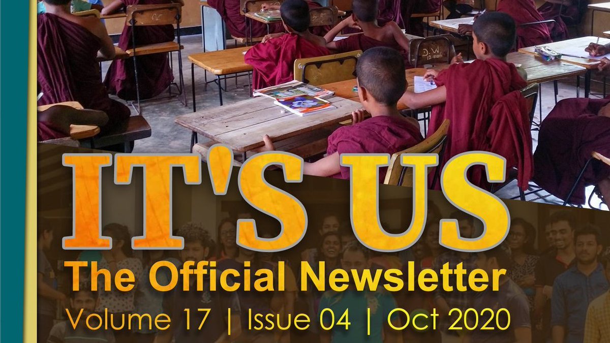 UomLeos's tweet photo. Dive into the Pensieve of UoM Leos...
The Official Newsletter of Leo Club of University of Moratuwa for October 2020.
It's Us | Vol 17 | Issue 04
#newsletter #ItsUs #leo306A2 #leomd306 #LeoClubProgram #ProudLeo #LeoAwareness #YouthServe #TheFutureIsLeo #WhyLeo #HopeConnects https://t.co/HwyrR02HjI