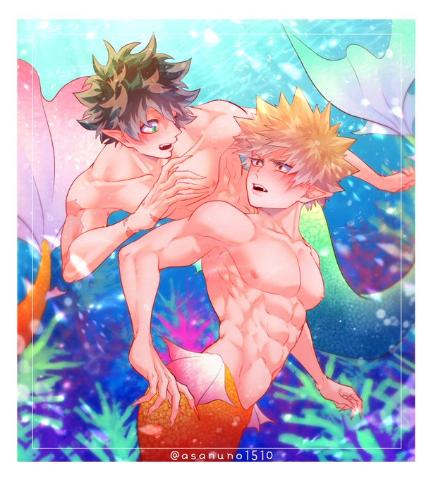 人魚パロのtwitterイラスト検索結果