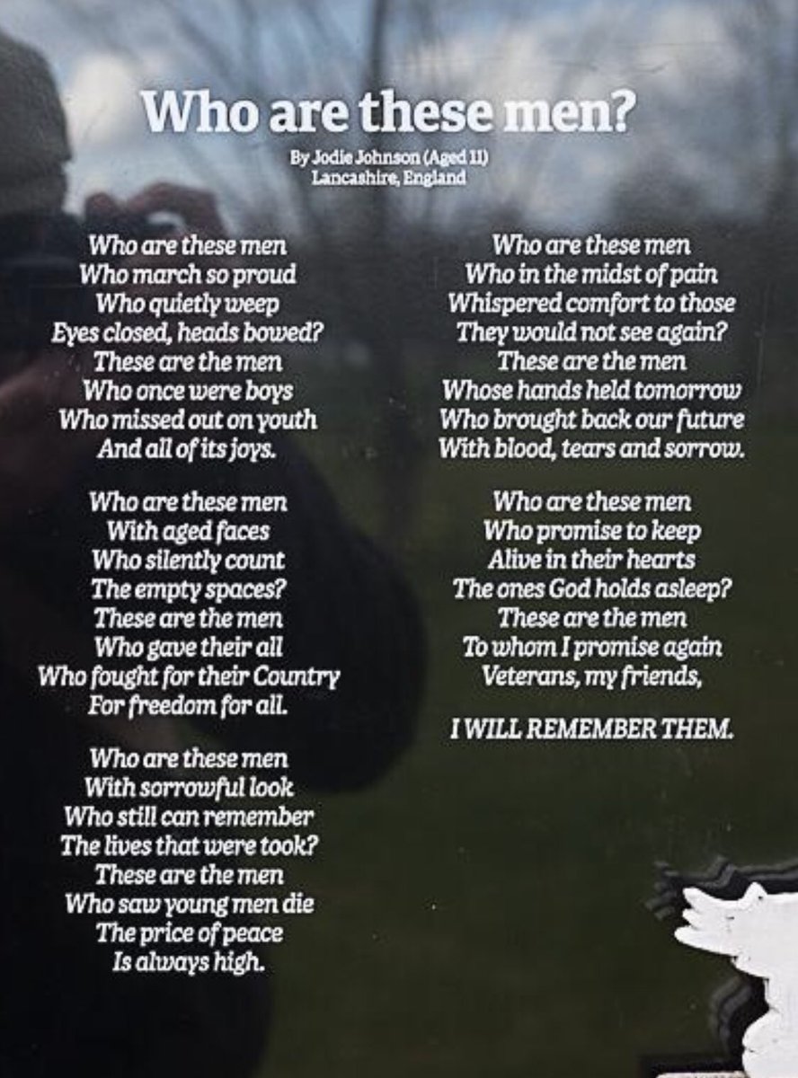 We owe so much to so many we have never known - we must NEVER forget