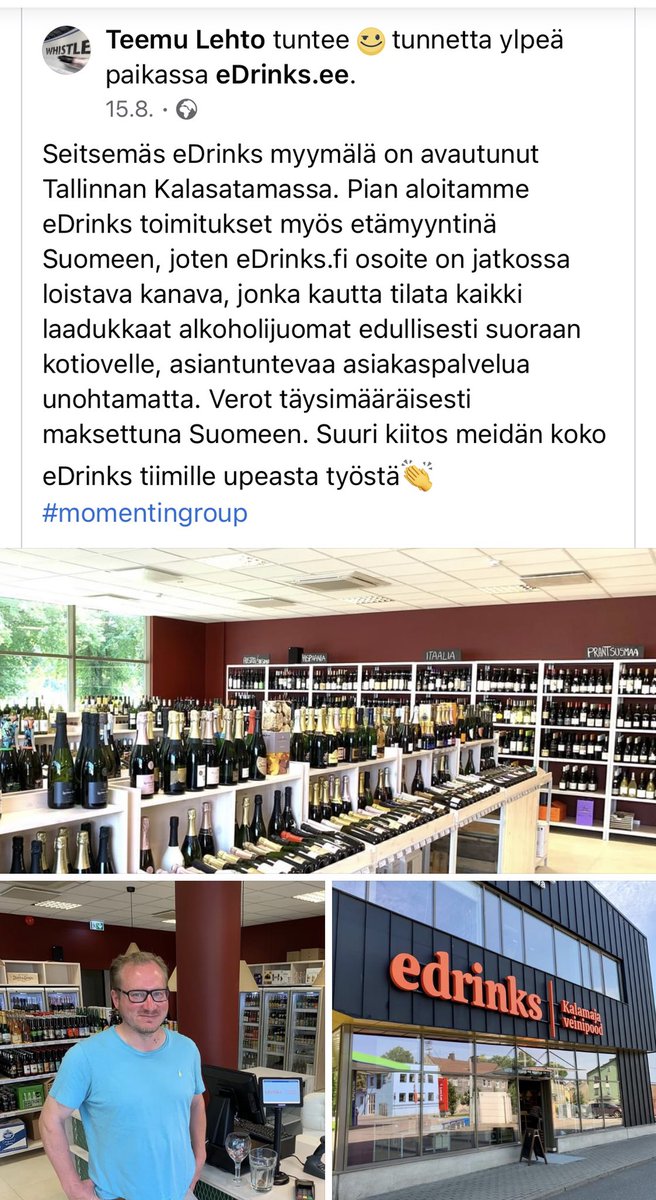frankares's tweet photo. Etรคmyyntiรค pukkaa. Laittakaas tilausta menemรครคn.
Tรคmรค on nรคkรถjรครคn ainoa tapa vaikuttaa sekopรคiseen alkoholipolitiikkaan. #etรคmyynti #alkoholi #alkoholipolitiikka #eDrinks https://t.co/iTwJHqAhVO