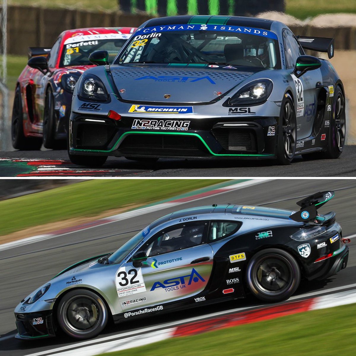 HarlequinSports's tweet photo. Congratulations @JamesDorlin, the 2020 @PorscheRacesGB #SprintChallengeGB Champion 🏆
Thank you for carrying our logo alongside @Asta_Tools_UK @In2Racing @MSLMotorsportC @PrototypeCreate JDA Customs & DTFS this season 🏁
We are delighted for you 👏🏻
#Porsche #Silverstone #JD32 https://t.co/4HxUFT2wMc