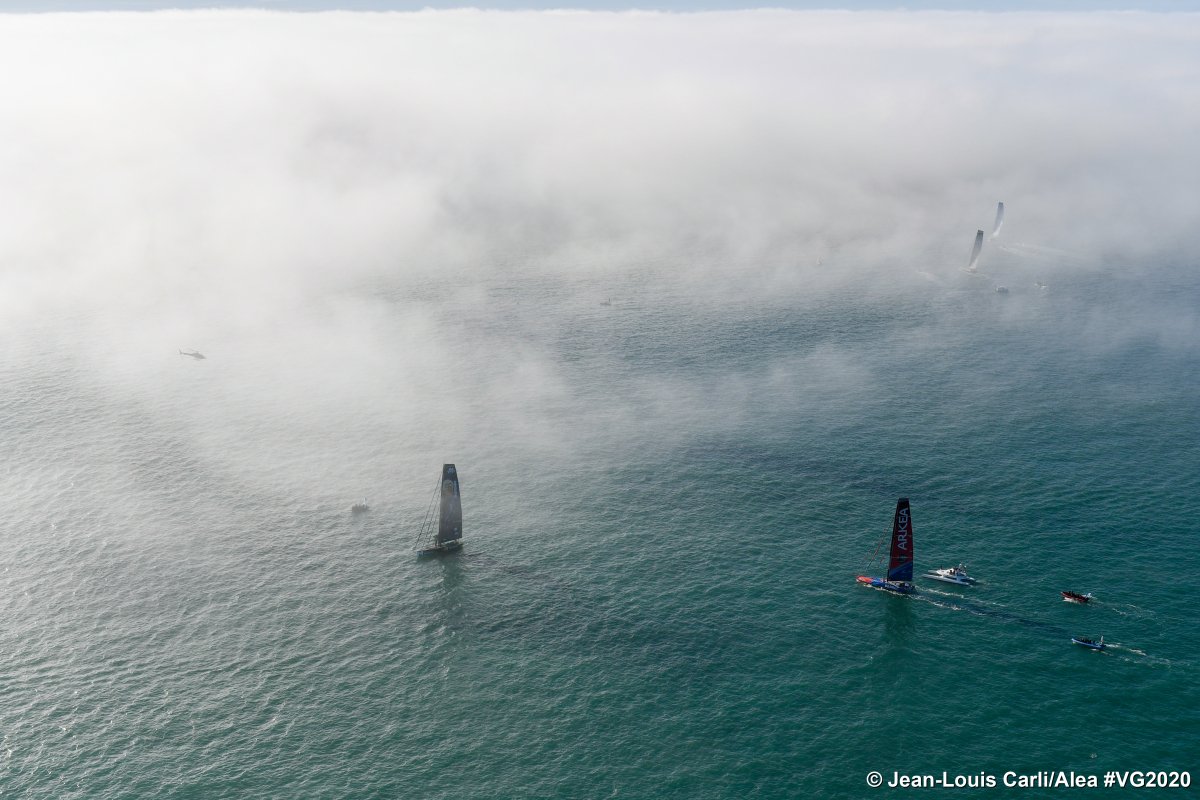 VendeeGlobe's tweet photo. 🚁 Magnifiques images aériennes 📷 https://t.co/4xq2Clqfyp
