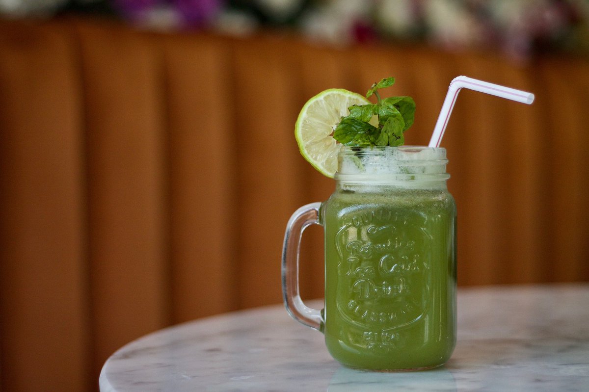 wafflestopkano's tweet photo. Have you had our mint lemonade yet? It’s refreshing and a must have at #WaffleStopKano! 

📸: @its_hammadrabiu https://t.co/iumIYFoetA
