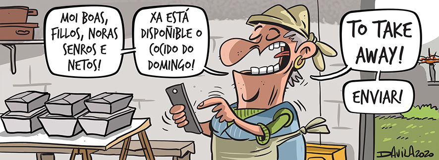 DavilaOBicheiro's tweet image. O cocido dos domingos #humorgalego #humor #davila #obichero #covid19 #covid_19