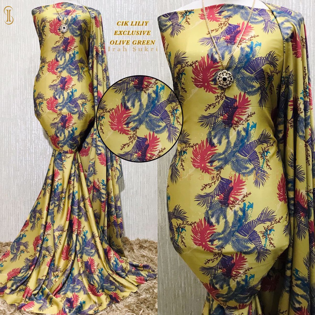 kainpasangmurra's tweet photo. ❤️CIK LILIY EXCLUSIVE❤️
MATERIAL:DUBAI SILK LEMBUT GRED AAA 
HARGA: RM60.00/pasang 
Combo: RM100.00/2 pasang 

Whatsapp 👇🏻 
https://t.co/9lEecgAldC

Designnya semanis namanya CIK LILIY EXCLUSIVE sangat sangat menawan  

Tak perlu lining  
4 Meter  
Bidang 45  
Senang Iron https://t.co/ItzmKPpaM8