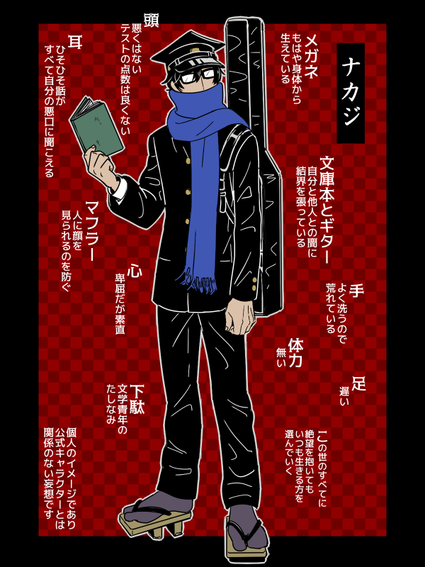まのまりの 根暗眼鏡男子ナカジ まのまりの 根暗眼鏡男子ナカジ