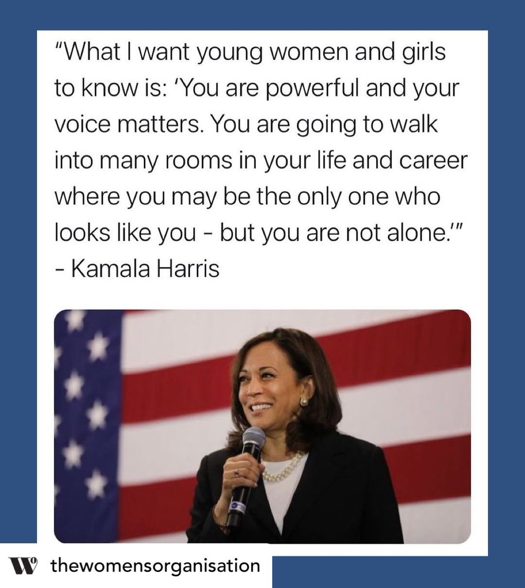 RedBoxProject's tweet photo. “You are powerful and your voice matters”

@KamalaHarris 

🙌❤️✊ https://t.co/ge3tM6yoOD