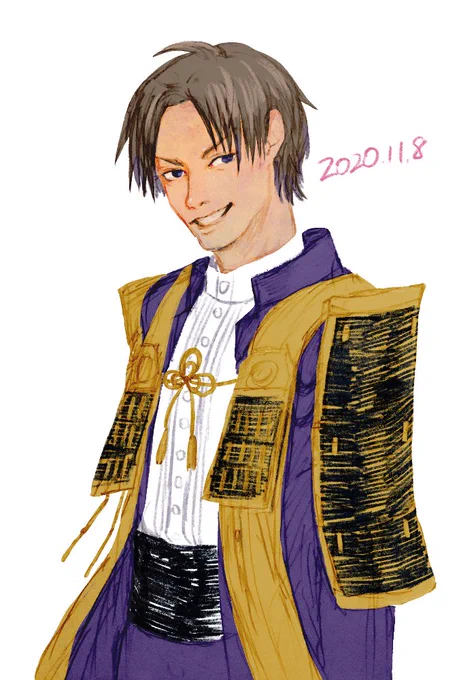 長谷部くんの日だね長谷部くん#刀帳no118で11月8日はへし切長谷部の日 