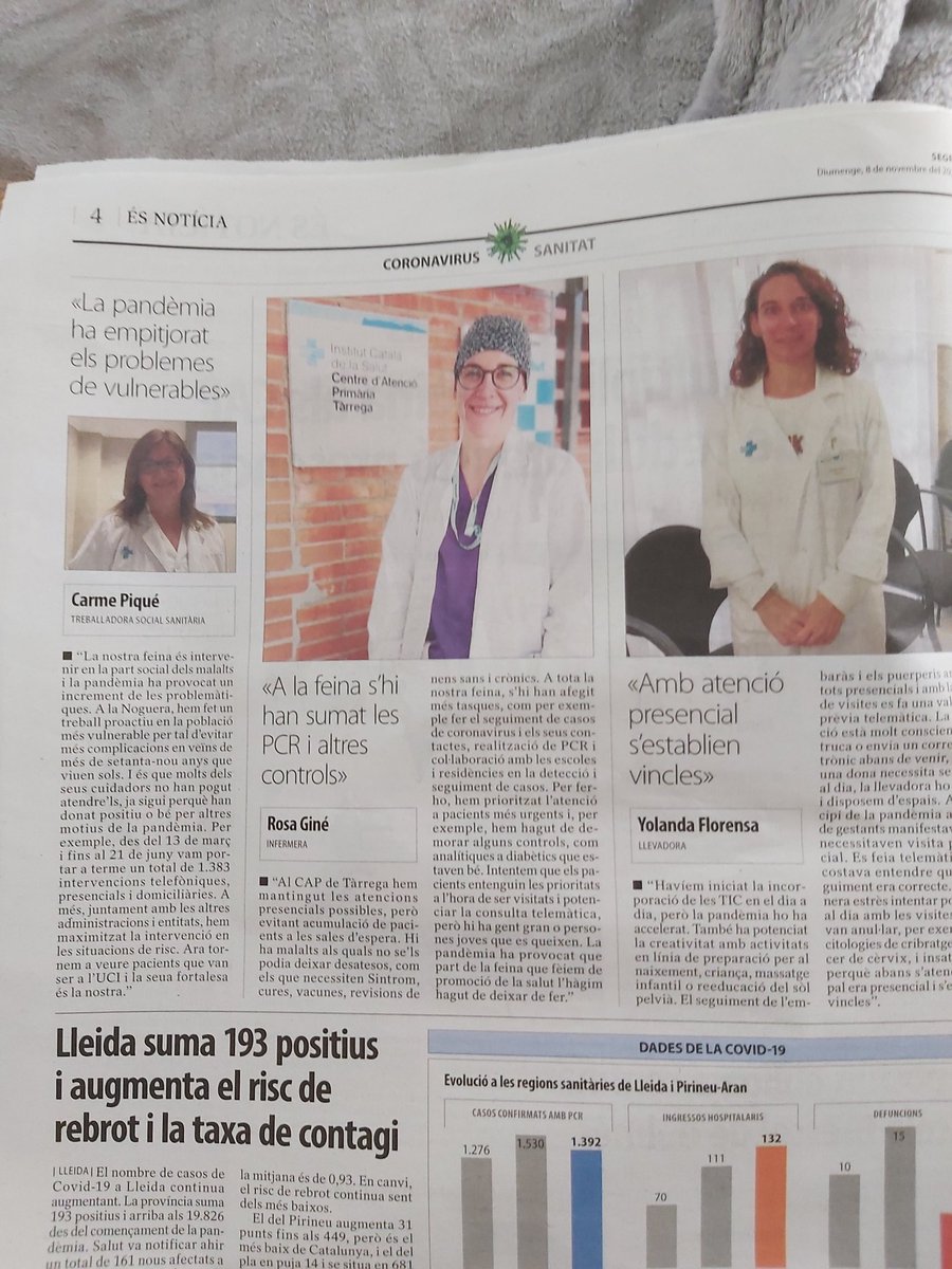 shirana8's tweet photo. Que es visualitzi tota la feina que fem TOTS els col.lectius en l'atenció primària. Enhorabona companys 👏👏 @apicslleida @mariachine https://t.co/JynY7B3rQI