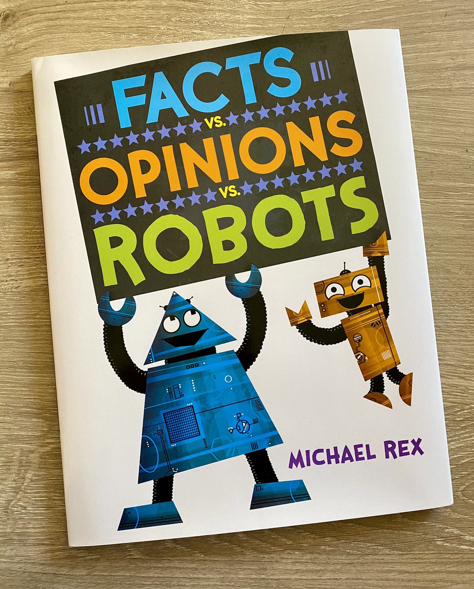 Jarrett_Lerner's tweet photo. Hope I’m wrong about this, but chances are that the following days, weeks, and months will be even MORE busy with people sharing competing “facts” and treating opinions as fact. If you want to talk to kids about it, this brilliant book by @mikerexbooks is a GREAT place to start. https://t.co/7sNa6Q4XAT