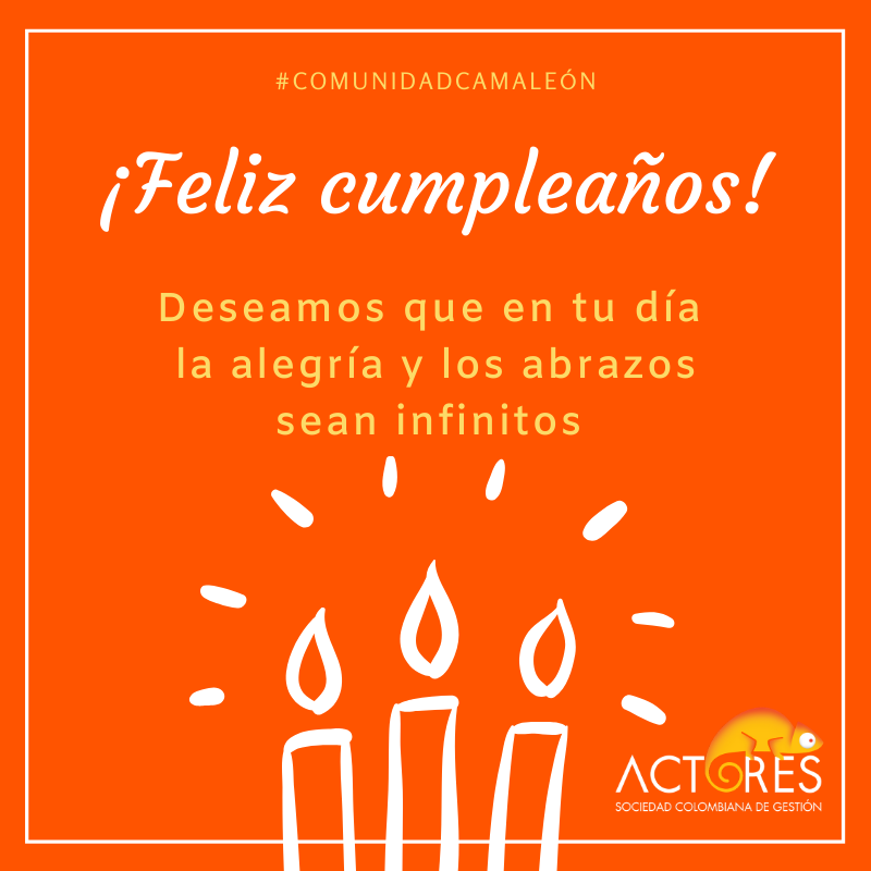 #FelizCumpleaños queridos socios: Adriana Romero <a href="/AdrianaRomeroH/">Adriana</a> Jorge Humberto Quintero, Claudia Moreno <a href="/claudiamorenog/">claudia moreno</a> Jorge Latorre, Jesús Leonardo Rincón  <a href="/jelerpi/">JESUS LEONARDO RINCON</a>