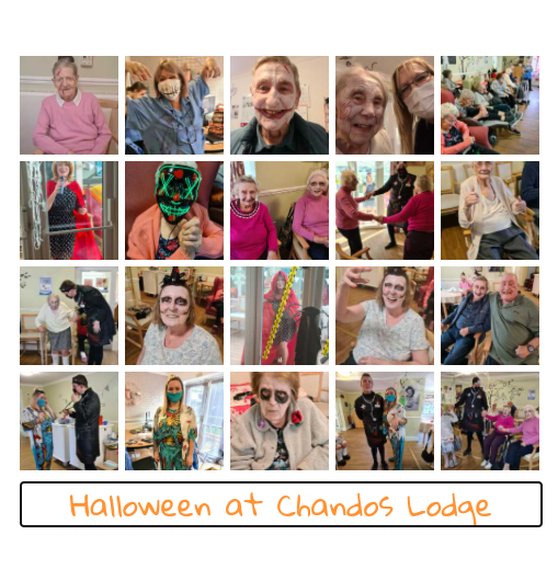 🎃👻Chandos Lodge had threw a Ghostly Party👻🎃
Both Residents and staff had a special visitor to help celebrate their halloweeeen party at the Castle of Chandos Lodge.
Partying all afternoon these residents had fun with their spooky face painting and dress up.
🎃👻🎃👻