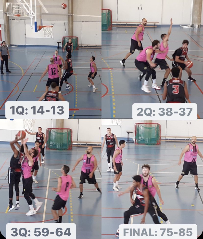 UESC_SantCugat's tweet photo. #LligaEBA | 1ra JORNADA 🏀 @UESC_SantCugat 🆚 @CbCastell
FINAL: 75-85
Gran debut a la lliga, gràcies per venir @CbCastell ! Ben jugat!
🔴#GoUESantCugat #JoinUESC⚫️ https://t.co/A3CyqwLidN