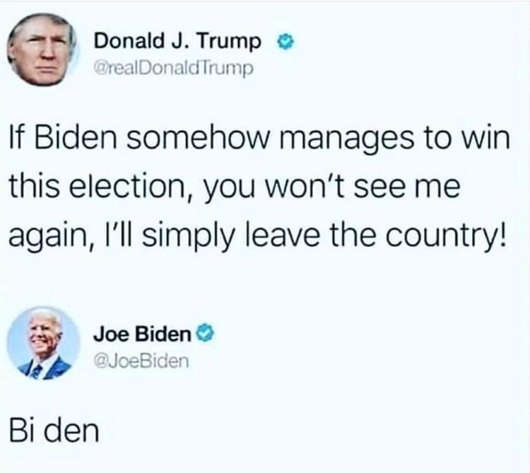 I'll just leave this here...

#JoeBiden #TrumpOut #BidenHarris2020 #KamalaHarris
