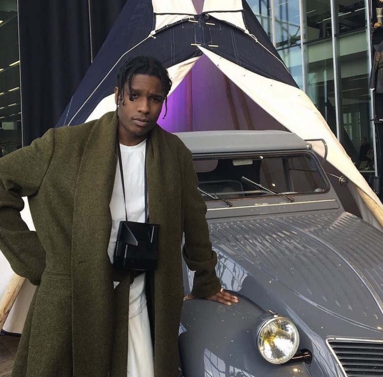 最終値下 HAIDER ACKERMANN ベロアストール ASAP Rocky Outlander Magazine on X: 