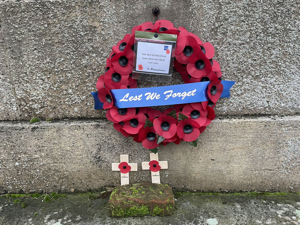 johanntasker's tweet photo. #LestWeForget  #Polstead, #Suffolk https://t.co/vYNVS55PeI