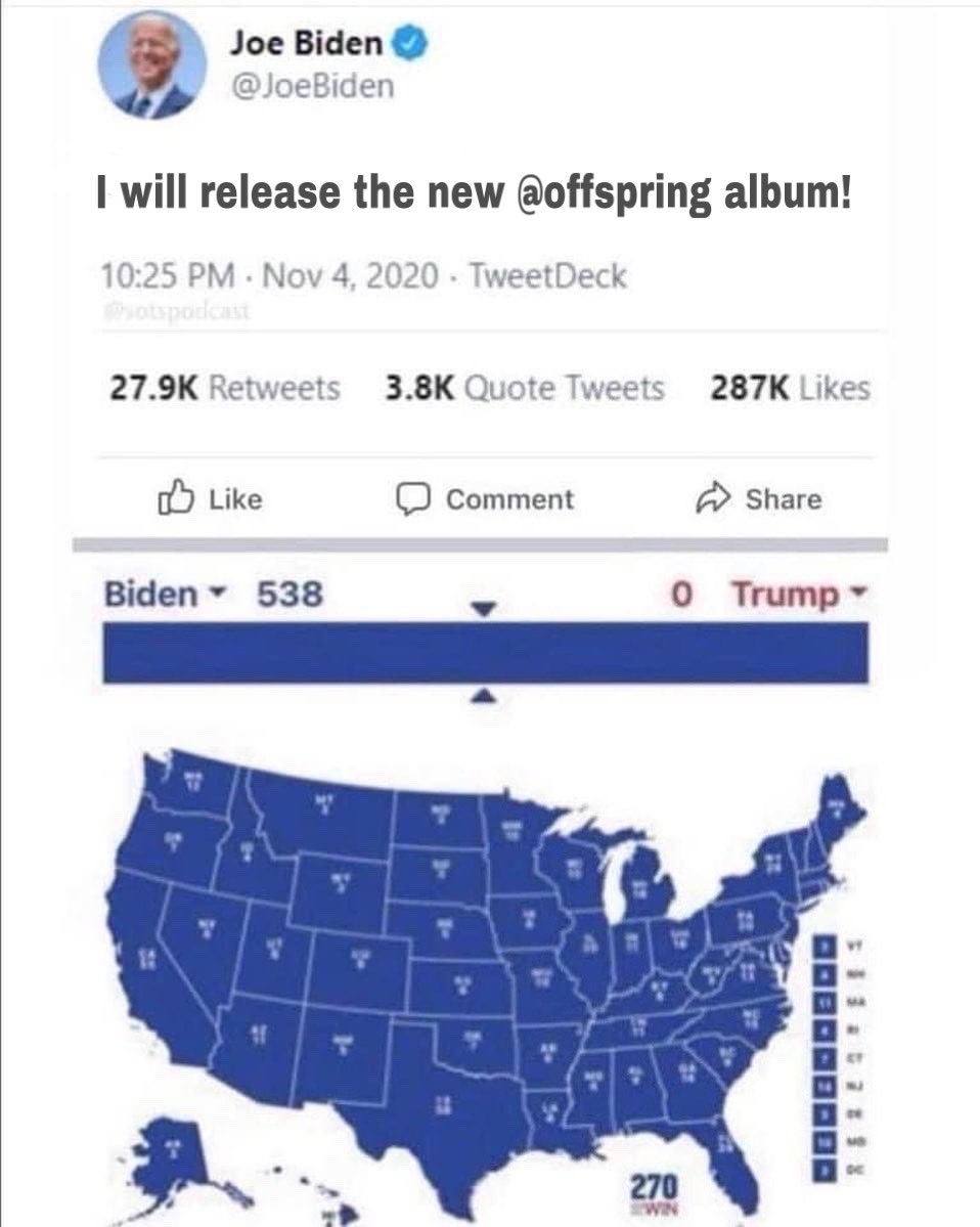 DarrellK13's tweet image. #BlueWave2020 @TheGnudz @PeteParada @toddsplanet @JonahNimoy @offspring