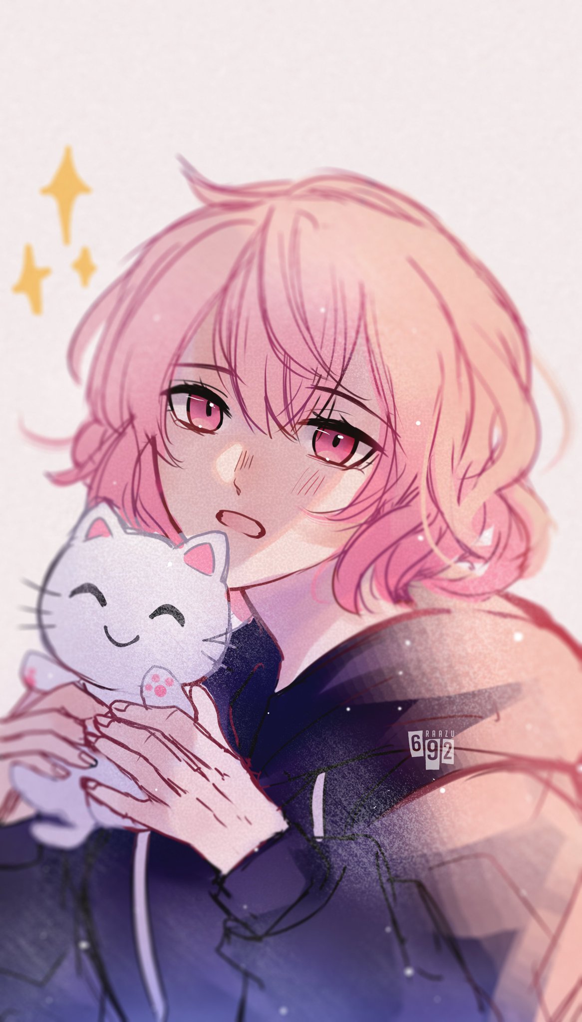 R A A Z U I Draw Nqrse San Who Doing Livestream Today Fanart Sketch