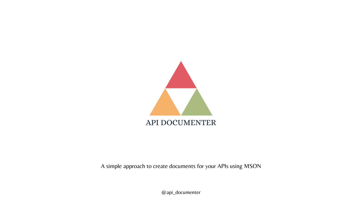 anjanasilva's tweet photo. Please welcome my second solo project this year. 😊
An online tool to create documents for your APIs using MSON. 👉 https://t.co/VjPoKcUjLW
#API #MSON #APIB #APIDocument #Symfony #Angular https://t.co/ImlgVzoq7G