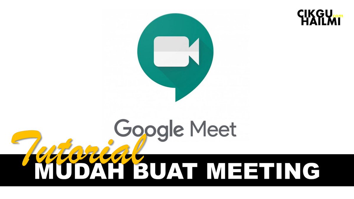 cikguhailmi's tweet photo. Memandangkan kita semua dah kena PdPr lepas nih, saya share sket camna nak buat kelas guna Google Meet. 

Mudahan membantu lebih ramai guru buat kelas online. Jom! https://t.co/t35TaJ58mD