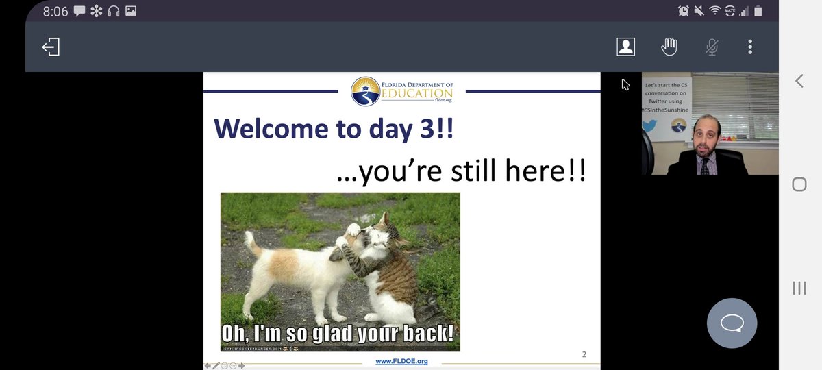 TechyBecky7's tweet image. Day 3 of computer science prep fun with @JustinFellerCS and @MrsM_Adrian! 🌞 #CSintheSunshine #SDIRCStrongerTogether #SPARK_IT