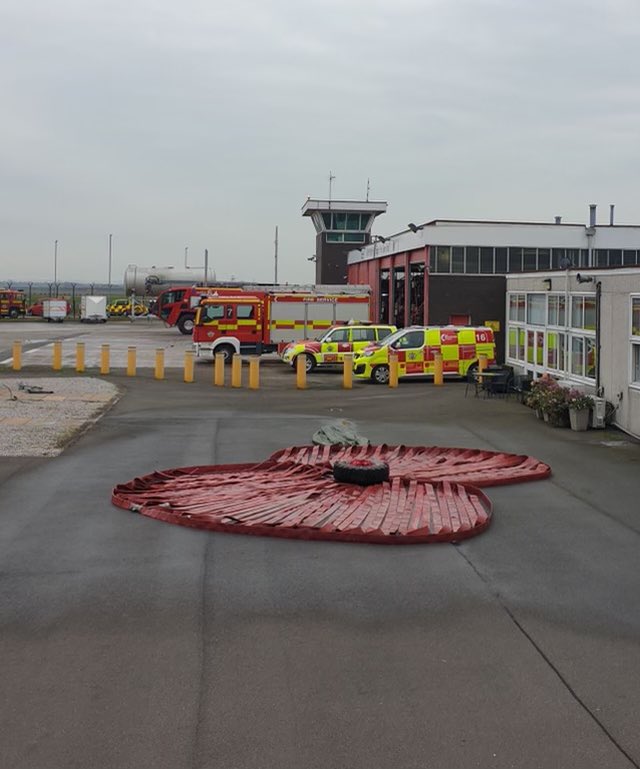 manairport's tweet photo. A beautiful #RemembranceDay tribute from the White Watch of Manchester Airport’s Fire and Rescue Service.
#RemembranceSunday #WeWillRememberThem https://t.co/EwqZ8ZeDiT