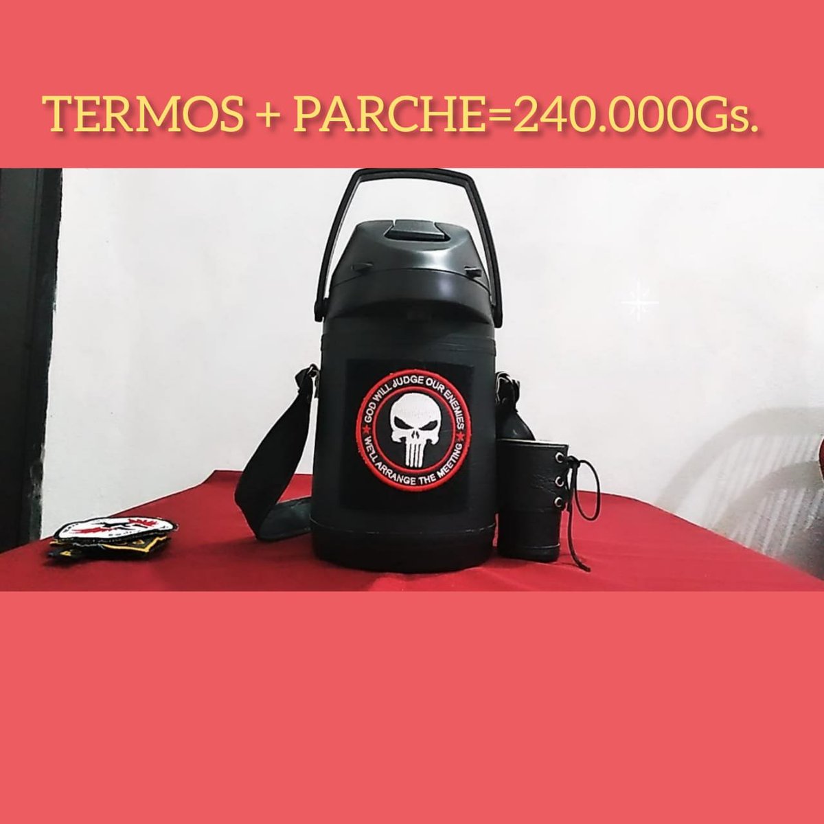 TERMOSPY's tweet photo. En #ÑANDETERMO te  podemos hacer parches personalizados a medida con bordados y materiales de máxima calidad. https://t.co/8kkPPiyULv