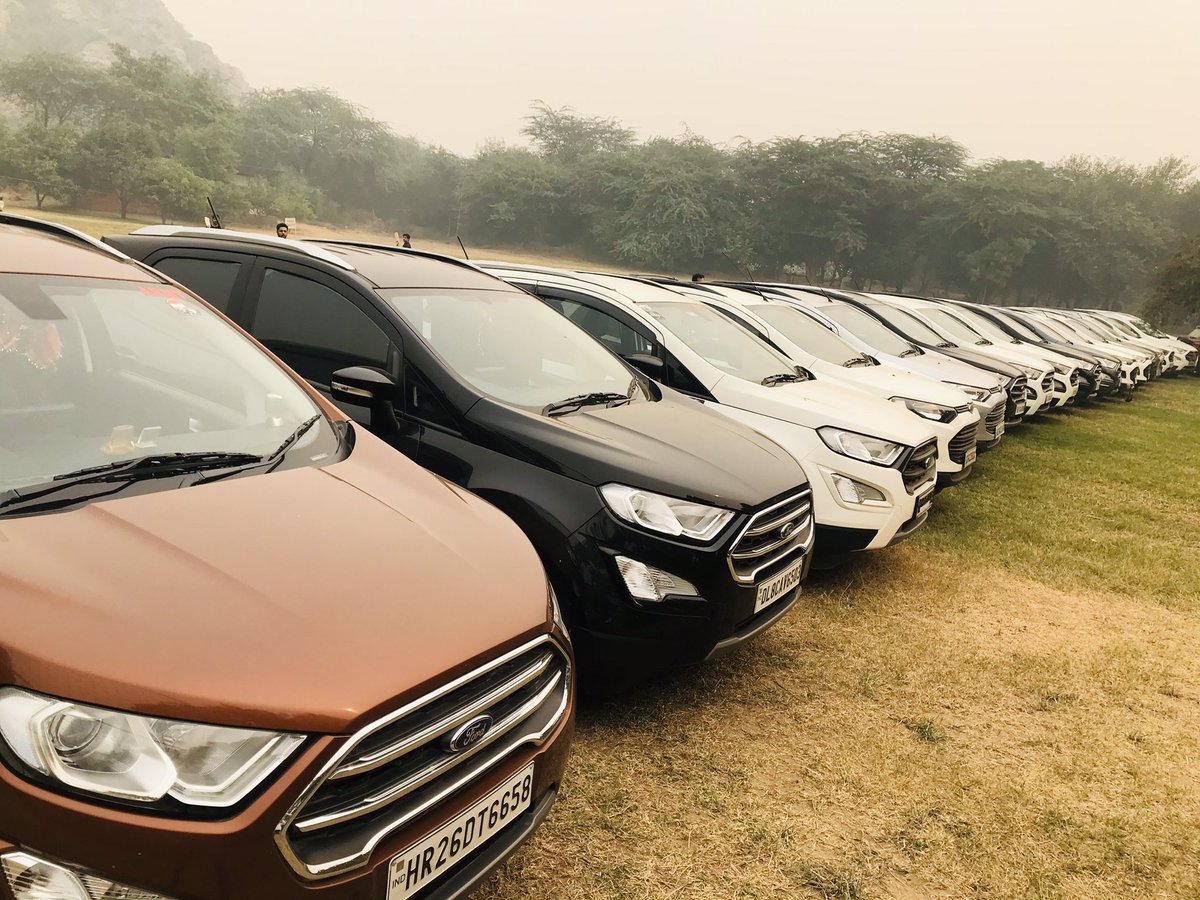 BharatFalswal's tweet photo. EcoSport Owners Drive !! @FordIndia @fordownersindia @EcosportIndia #Ford #fordindia #ecosport #fordsuvs #discovermore #fordecosport #motorheadbharat #travelindiabyroad #lovetravellovedrive #campwild #compactsuvs #SUV @suvowners @IndianCarsForum @autowheelsind https://t.co/zgkXXhZG9k