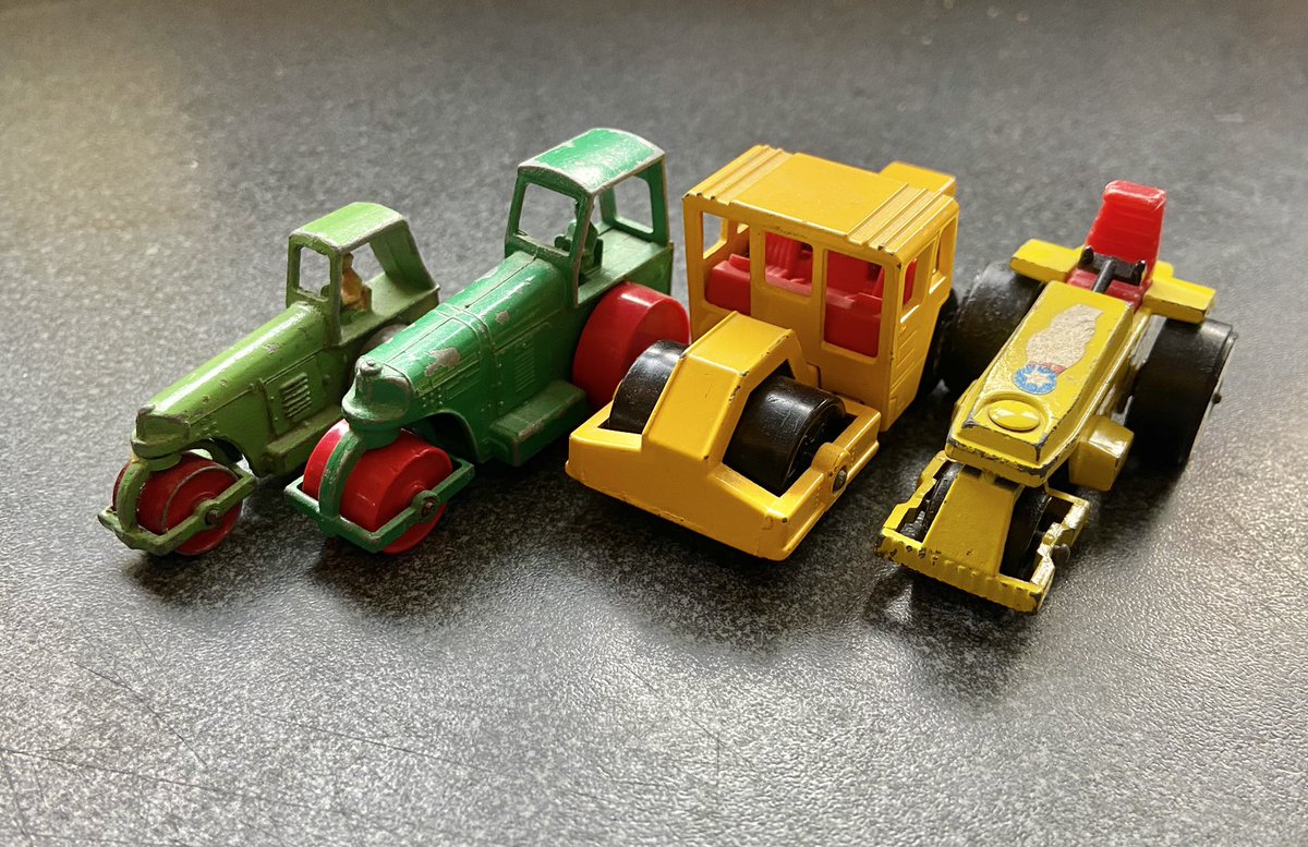 LittleJohn_RC's tweet photo. Matchbox Road Rollers. Not feeling the need for speed 😁 #Matchbox #Lesney #Superfast #Diecast #RoadRollers #NoNeedForSpeed @SharpbluePix @DiecastAddicts @diecastchile @Diecast_Club @Banjoman2011 @DiecastHut @WeLoveDiecast @PaulzSmith1 https://t.co/XO7UQIVYs2