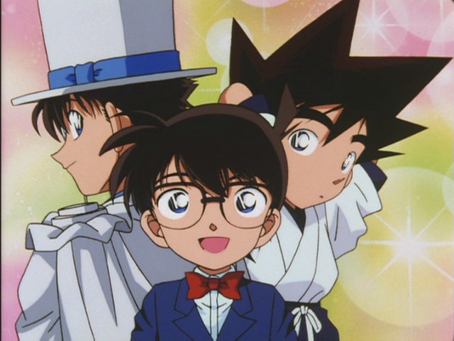 大久保マコト コナンvsキッドvsヤイバ 宝刀争奪大決戦 青山剛昌先生の 名探偵コナン まじっく快斗 Yaiba の3作品がコラボした伝説のエピソード キャストは豪華だし作画も良いし コラボ番外編だからこそのお祭り感が楽しい T Co