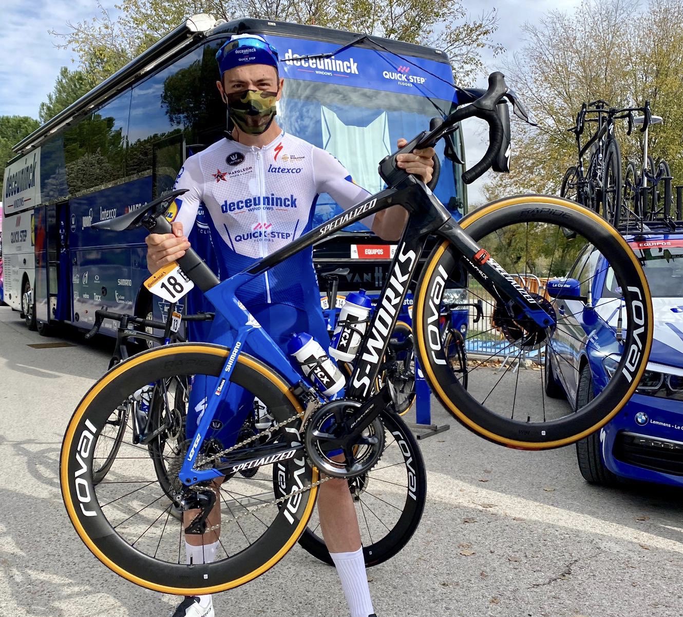 Soudal Quick Step Pro Cycling Team on X Happy happy happy for this guy remicav has just been named the most combative rider of LaVuelta20 TGV of Clermont Ferrand strikes again https t 9xhzoNK7sN