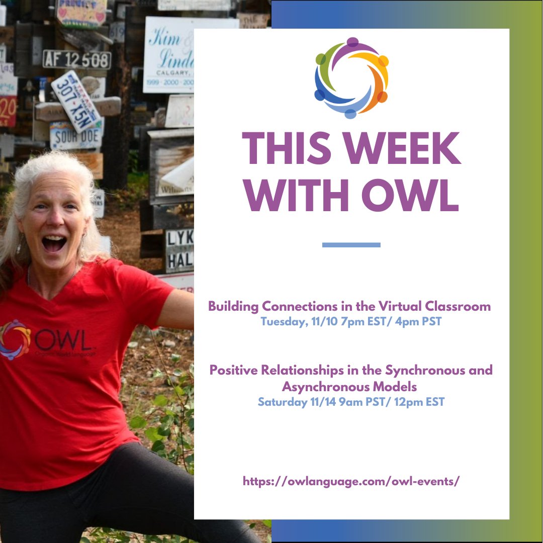 OWLanguage's tweet photo. New week, new trainings! #owlanguage #teachertrainings #joyfullearning https://t.co/HkTCSAx6Ms